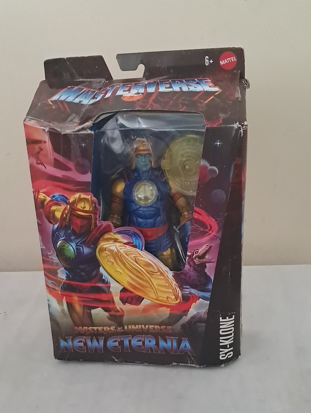 Mattel Masters of the Universe New Eternia Sy-Klone Action Figure - Blue & Gold